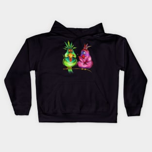 Lovely Birds Kids Hoodie